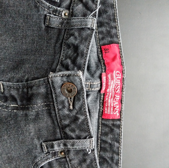 Guess low rise black stretch jeans - Picture 4 of 4